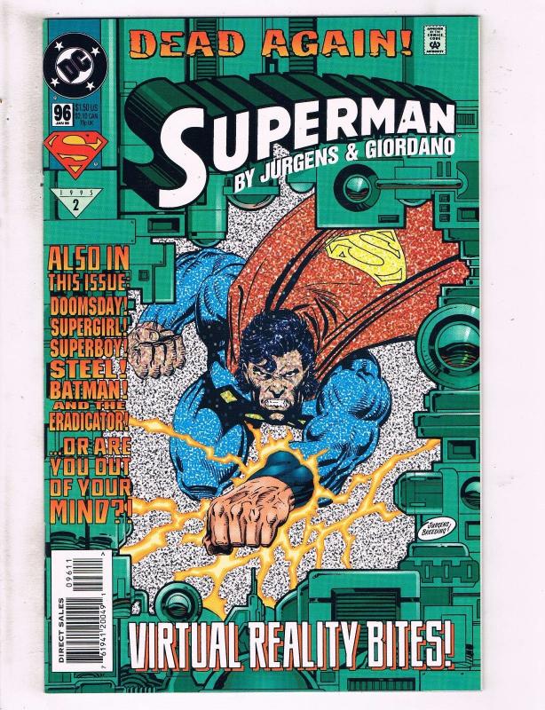 10 Superman DC Comic Books # 88 89 90 91 92 93 0 94 95 96 Flash Atom Batman J108