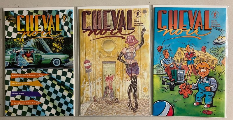 Cheval Noir Dark Horse Comics lot #2-42 19 diff avg 7.0 (1989-93)