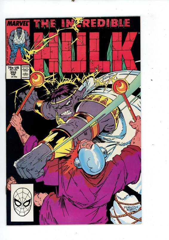 The Incredible Hulk #352 (1989) Hulk Marvel Comics