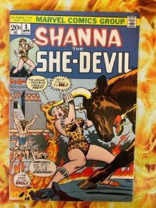 Shanna the She-Devil #3 (1973) - VF-