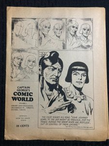 1970's Captain George's COMIC WORLD Fanzine #5 VG 4.0 Special How to Draw Issue