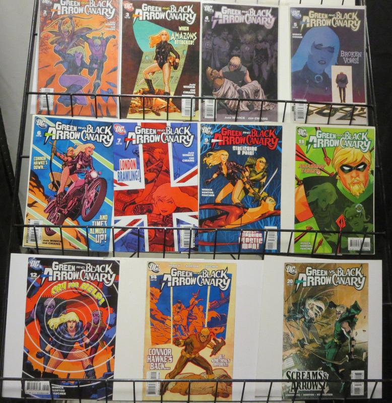 Green Arrow Mini-Library Survey Lot of 23Diff (DC 1988-2010) Black Canary Queen