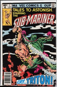 Tales to Astonish #2 (1980) Namor the Sub-Mariner