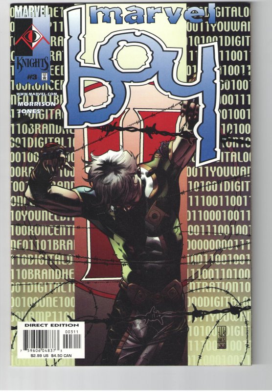 MARVEL BOY1,2,3,4,5  NM 1ST APPEARANCE;MINI SERIES UNREAD NM+