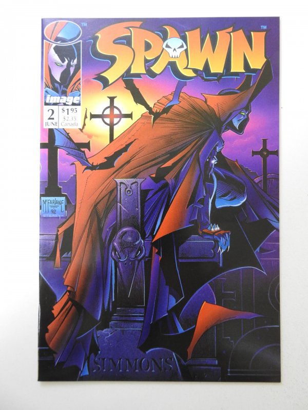 Spawn #2 Direct Edition (1992) VF/NM Condition!