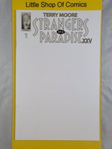 Strangers in Paradise XXV #1 Blank Sketch 1:10 Variant 2018 Abstract Studios