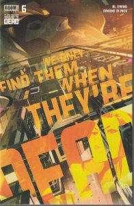 We Only Find Them When They're Dead # 6 Cover A Boom! 2021 [Q9]