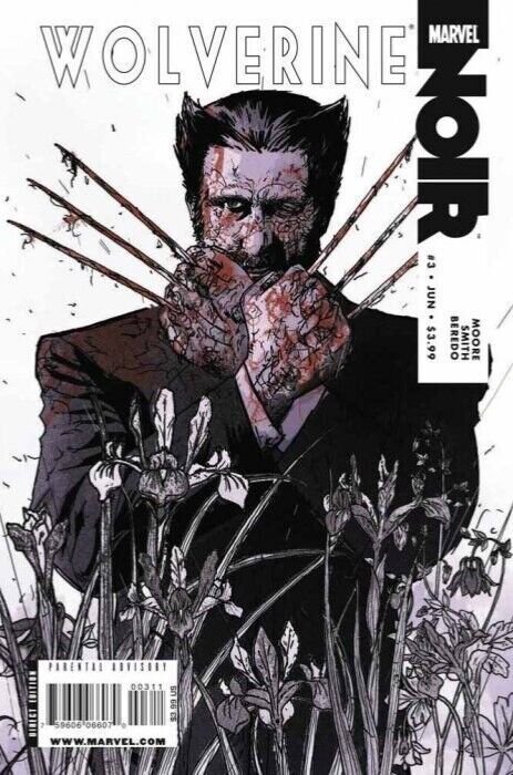 Wolverine Noir #3A & 3B (2009) TWO COVER SET BAGGED/BOARDED NM.