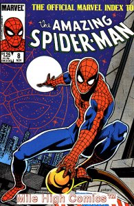 SPIDER-MAN INDEX (OFFICIAL MARVEL INDEX) (1985 Series) #8 Very Fine Comics Book