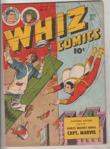 Whiz Comics #67 (Oct-45) FN- Mid-High-Grade Captain Marvel, Billy Batson