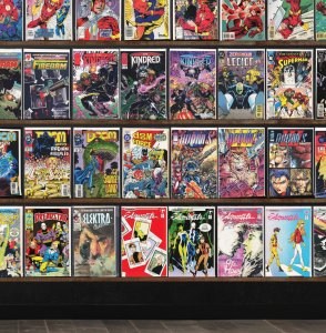 Huge Lot 150+ Comics with The Flash, Elementals, Eclipso, Doom 2099 & More!
