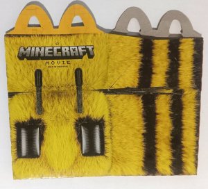 HAPPY BEE HAPPY MEAL BOX | MINECRAFT MOVIE | MCDONALDS 2025