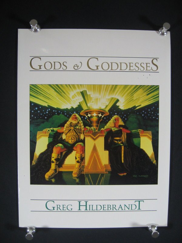 GREG HILDEBRANDT PORTFOLIO: GODS AND GODDESSES-SIGNED