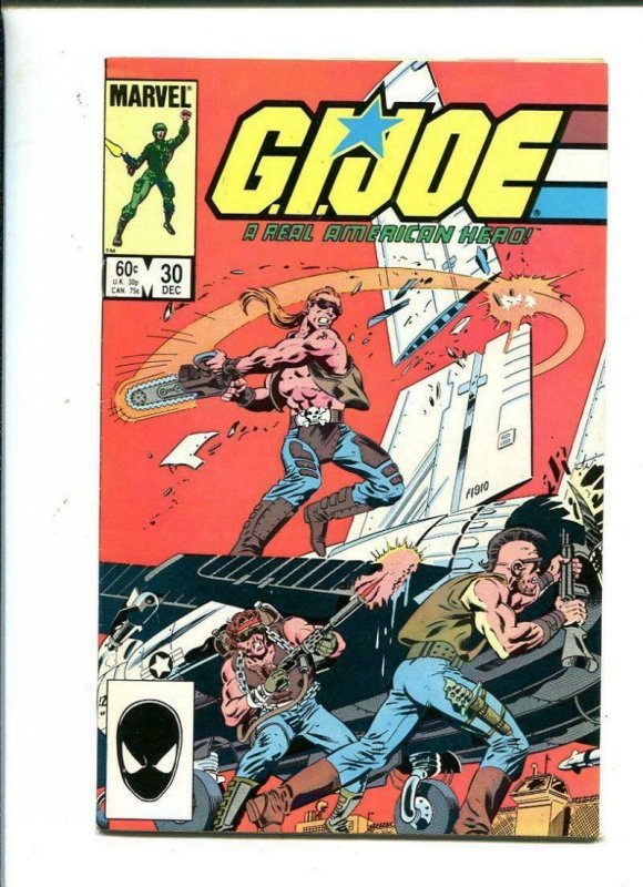 GI JOE #30, NM-, Marvel, Larry Hama, Frank Springer, 1982 1984, War