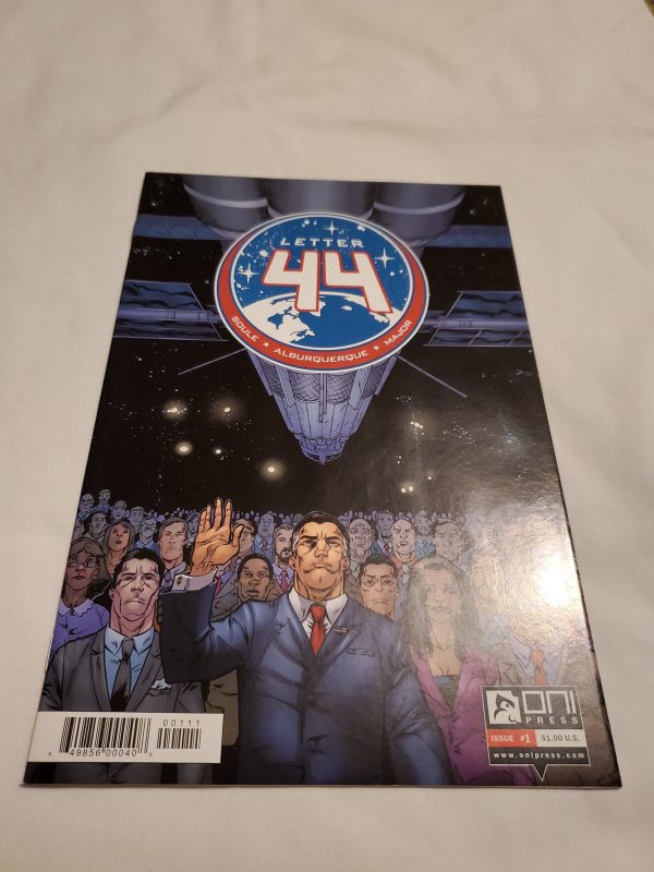 Letter 44 1 Near Mint- Cover by Alberto Alburquerque