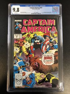 Captain America (1989) # 352 (CGC 9.8 WP) | Avengers App | Census=14
