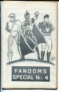 Fandom's Special #4 1966-Bob Cardozo-Marv Wolfman-Mike Vosburg-FN- 