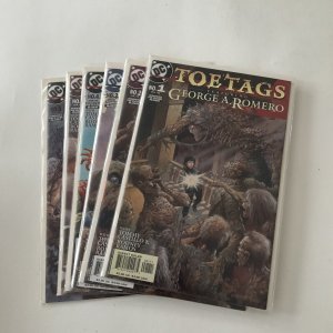 Toetags 1 2 3 4 5 6 Lot Run Set Near Mint Nm Dc