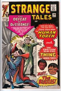 Strange Tales #130 (Mar-65) VG/FN High-Grade Human Torch, the Thing, Doctor S...