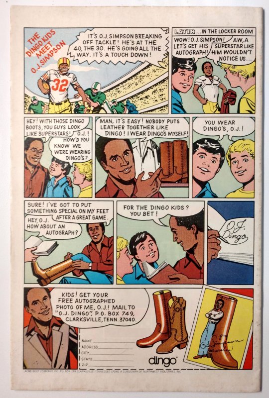 Jonah Hex #43 (8.0, 1980) Mark Jewelers