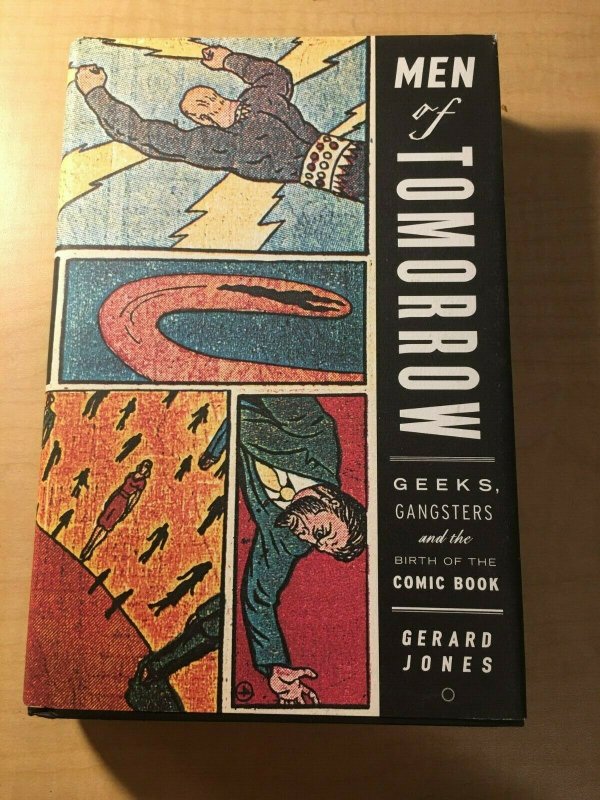 Men of Tomorrow: Geeks, Gangsters And Birth of Comics Book HARDCOVER MFT2