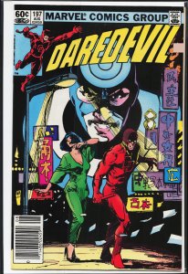 Daredevil #197 Newsstand Edition (1983) Daredevil [Key Issue]