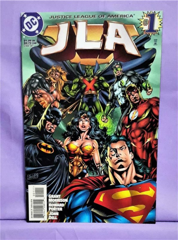 Grant Morrison JLA #1 Justice League of America Howard Porter (DC, 1997)!