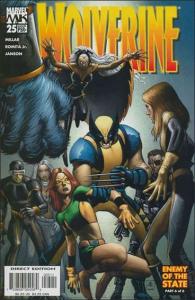 Marvel WOLVERINE (2003 Series) #25 VF+