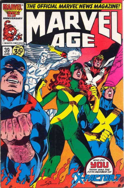 Marvel Age #39 VF/NM; Marvel | save on shipping - details inside