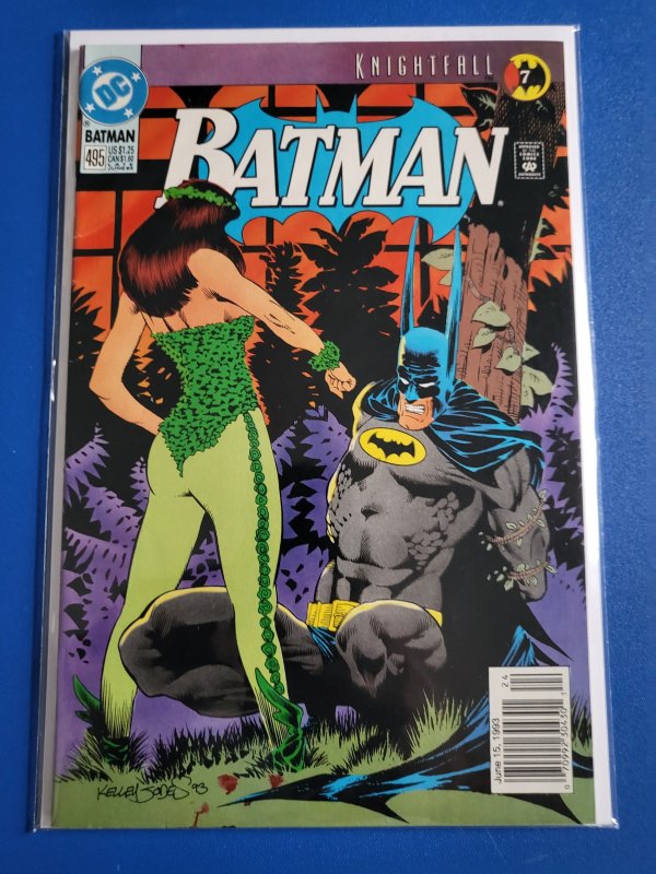 Batman #495 Newsstand Edition (1993)