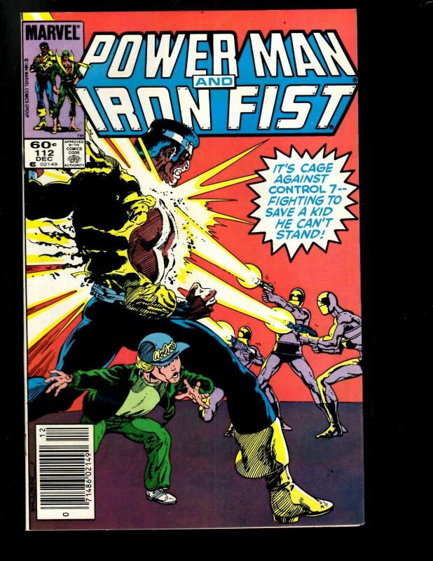 10 Power Man Iron Fist Marvel Comics 108 110 112 113 114 115 116 117 118 119 WS6