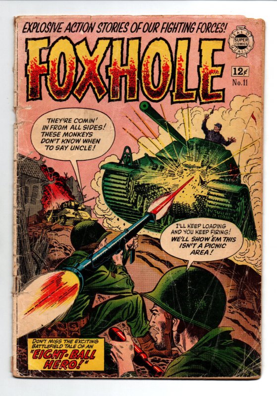 Foxhole #11 - Korean War - 1954 reprint - 1963 - FR