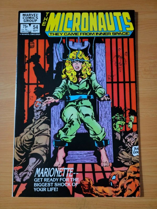 Micronauts #54 Direct Market Edition ~ NEAR MINT NM ~ 1983 Marvel Comics