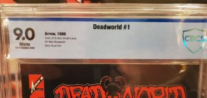 Deadworld #1 (1986) RARE! Arrow Comics 1st Issue CBCS 9.0 White Pages