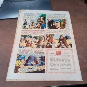 The Lone Ranger Companion Tonto #20 (1955, Dell): Rustler's Brand! Golden age