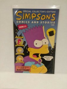 THE SIMPSONS #1 + BARTMAN #2 - FREE SHIPPING