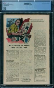 Daredevil  2 CGC 9.0  ow/w pages!