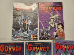 5 Guyver Viz Manga Heroes Comic Books #7 8 9 10 11 54 LP4