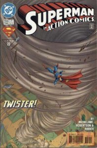 Action Comics (1938 series)  #722, NM + (Stock photo)