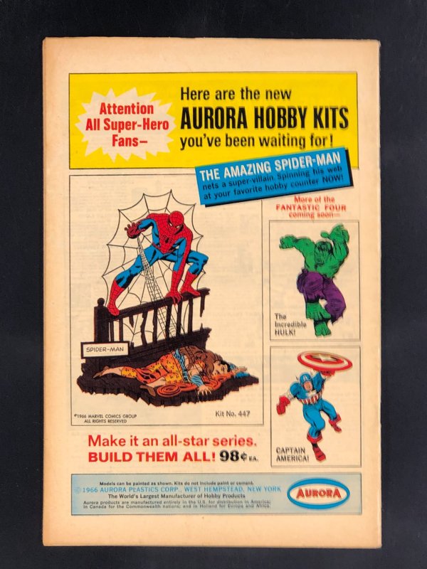 The X-Men #28 (1967) 1st Full Appearance of Banshee