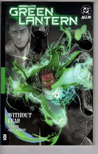 ABSOLUTE GREEN LANTERN TP VOL 01 WITHOUT FEAR