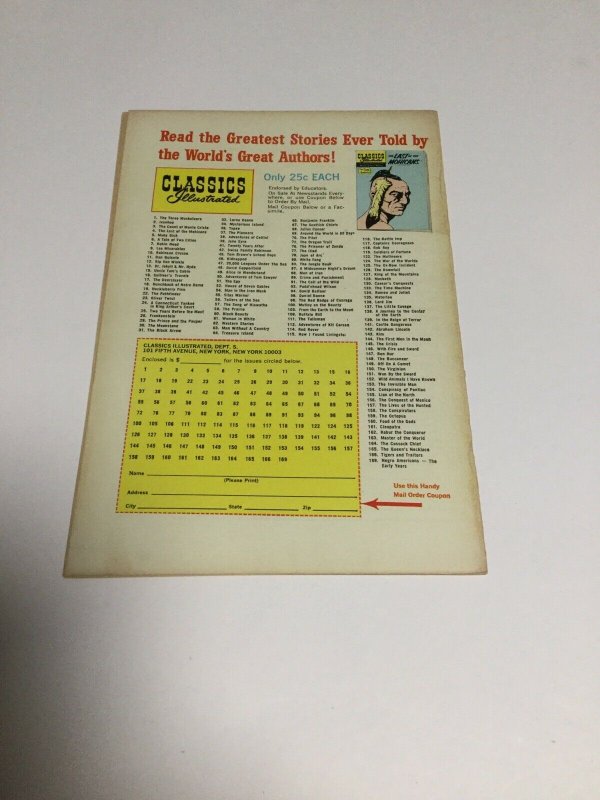 Illustrated Classics Comic No.47 (1970) 20,000 Leagues Under the Sea Fn Fine 6.0 