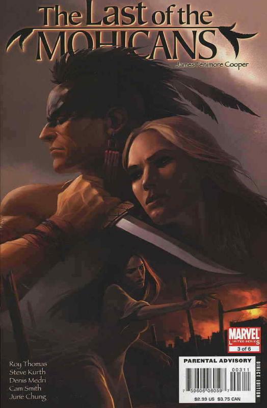 Marvel Illustrated: Last of the Mohicans #3 VF/NM; Marvel | save on shipping - d