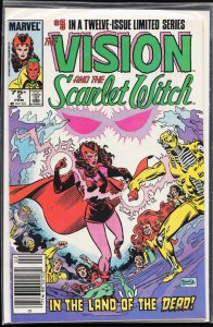 The Vision and the Scarlet Witch #5 Newsstand Edition (1986) The Vision