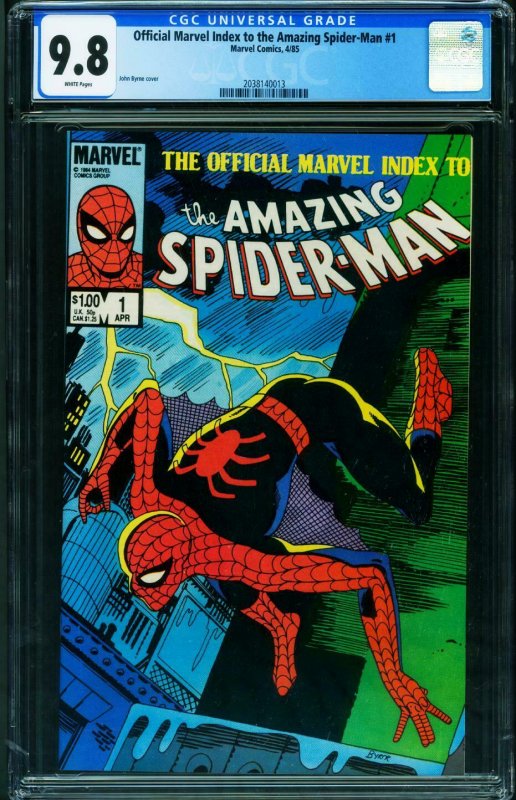 Official Index to the Amazing Spider-Man #1 CGC 9.8 Amazing Fantasy #15 20381400