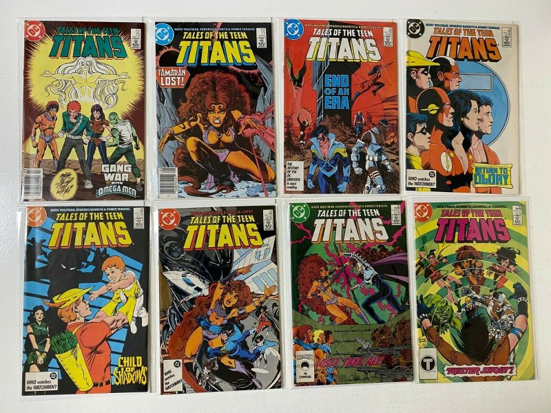 Teen Titans lot 25 diff from #50-90 6.0 FN (1985-88)
