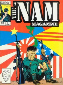 Nam Magazine, The #4 FN ; Marvel | Vietnam Michael Golden