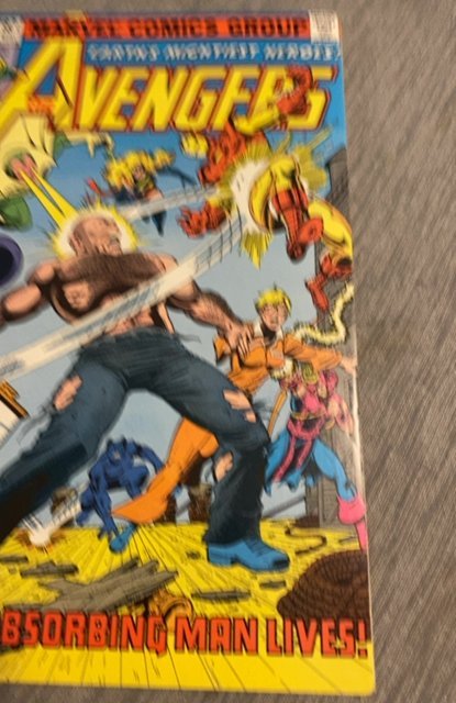 The Avengers #183 Newsstand Edition (1979)John Byrne absorbing man