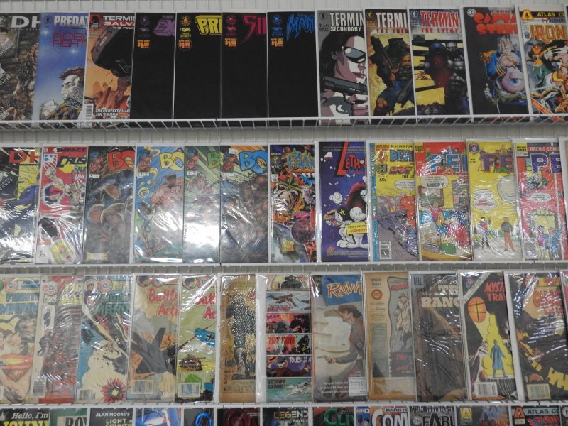 Huge Lot 130+ Comics W/ Terminator, Warlands, Wildstar+ Avg Fine Condition!