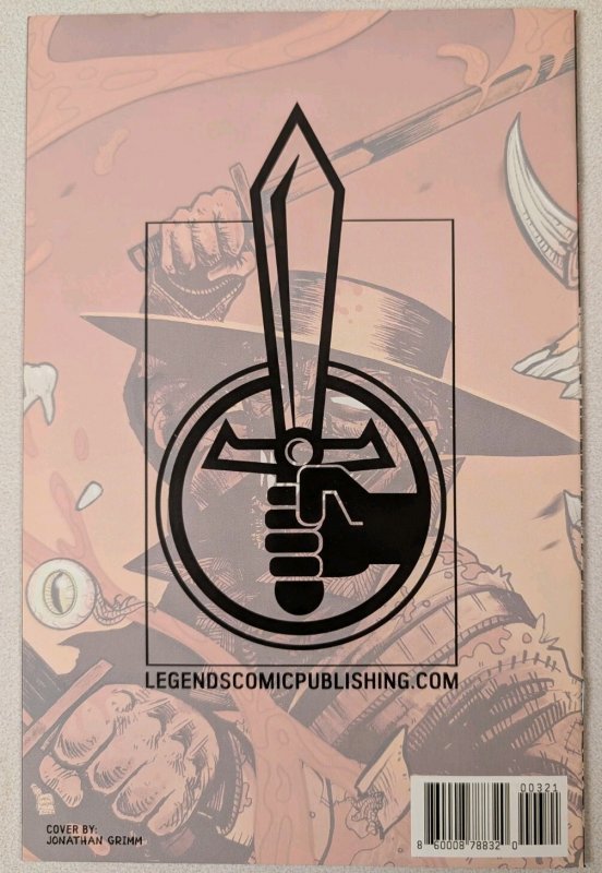 BONECHECK #3 NM CAMRON JOHNSON COVER B LEGENDS COMICS